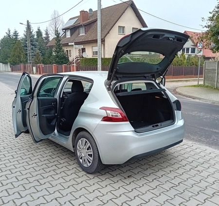 Peugeot 308 cena 26999 przebieg: 165000, rok produkcji 2013 z Luboń małe 352